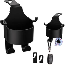 Cup Holder Universal Car Backseat Cup Holder Backrest Hook Water Bottle Storage 