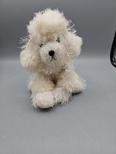 Ganz Webkinz White Poodle Plush HM014 - Stuffed Animal Puppy Dog - No Code