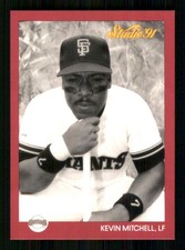 1991 Studio #257 Kevin Mitchell San Francisco Giants 66669