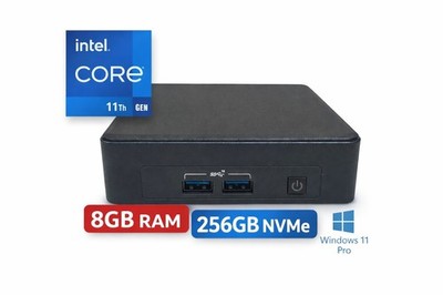 Intel NUC 11TNK Mini PC Intel i5-1135G7 8GB DDR4 256GB NVMe WiFi 