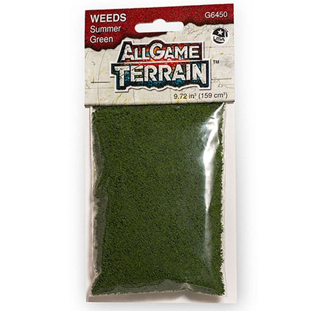 All Game Terrain Summer Green Weeds Wargaming Scenery 159cm³ Dioramas Models