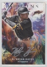 2021 Panini Chronicles Origins Signatures Silver Ink Ke'Bryan Hayes Auto 1m8