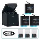 COOLSHOW GoPro HERO 8 Battery GoPro 8 Charger Compatible with GoPro HERO 8 Black
