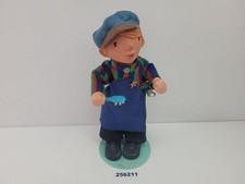 DDR Schusterjunge Schuheputzen Uhrenwerk Bewegliche Arme 50er 60er Jahre #256211