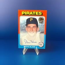 2021 Topps Archives - Fan Favorite Autographs 1975 Topps Steve Blass #FFA-SB (AU