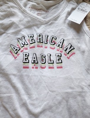 American Eagle Kids  Top Beige Size 12  Casual Unisex NWT