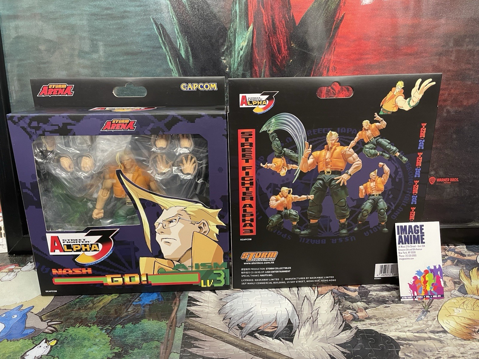 Storm Arena 1/12 Action Figure Nash - Street Fighter Alpha 3 - BRAND NEW