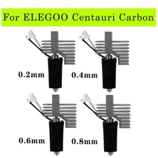 0.2mm-0.8mm Hotend Kit For Elegoo Centauri/Centauri Carbon 3D Printer Part lot