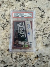 2020 PANINI DONRUSS OPTIC SIGNATURE SERIES SSAED ANTHONY EDWARDS CHOICE PSA 9
