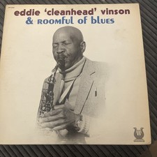 Eddie Clean Head Vinson Jazz Soul Roomful Of Blues 1982 OG Muse in EX condition
