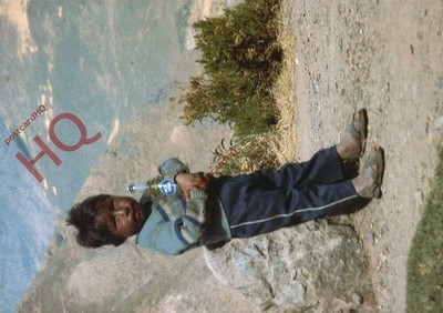 Ansichtskarte_ Peru, Child Hawking 'Inca Cola'