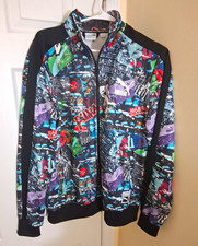PUMA Mens Graphic Print Full-Zip Track Jacket...