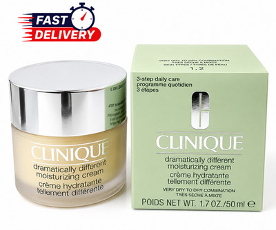 Clinique Dramatically Different Moisturizing Cream 1.7oz 50ml Daily  Use.
