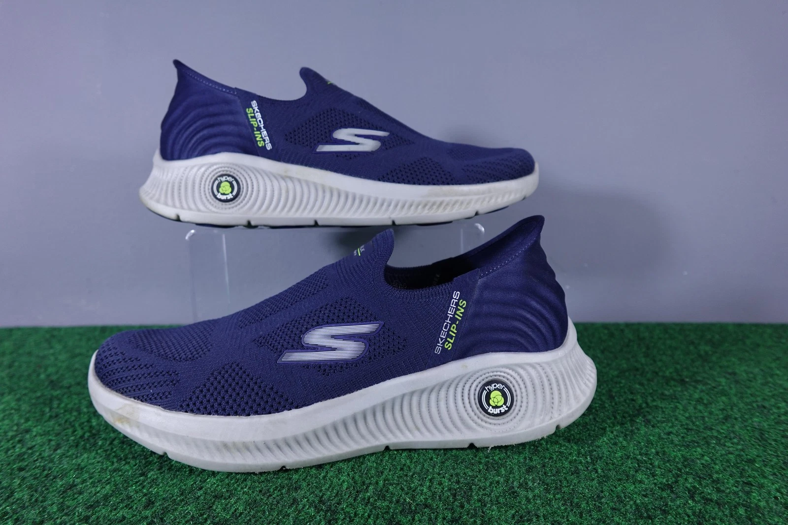 Skechers Slip-ins Arch Fit Shoes Mens Size 11 Navy Blue Walking Sneakers