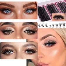 60 Stück Künstliche Wimpern – Wiederverwendbar, Natürlicher Look, 0,1 Mm Stärke, Schwarz