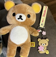Rilakkuma Plush Toy 8 Inch And Key Chain