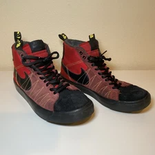 Nike SB Blazer Mid Acclimate Unversity Red, Used Size US 5.5