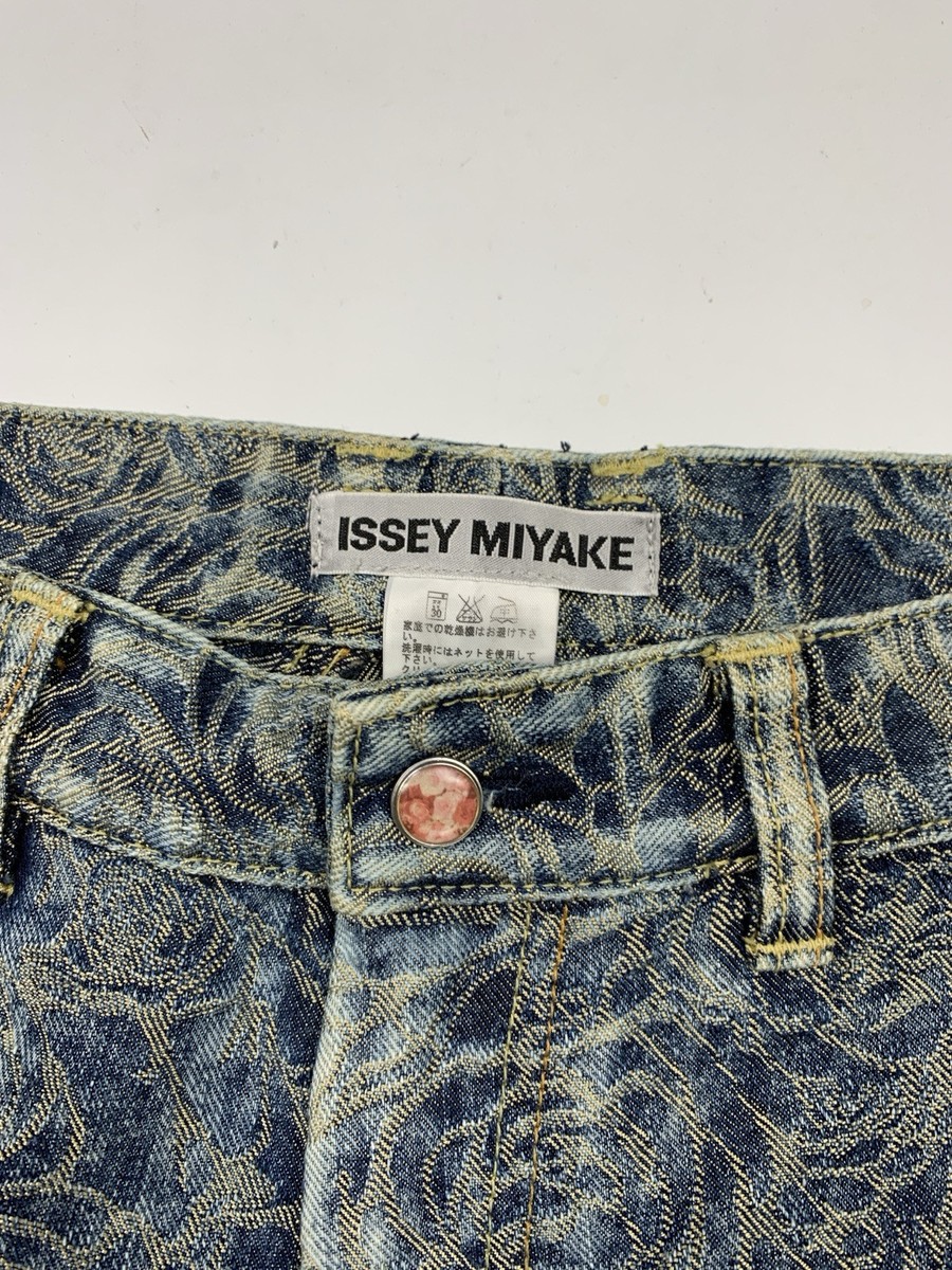 Issey Miyake 2007 Rose Weave Split Denim Jeans | eBay