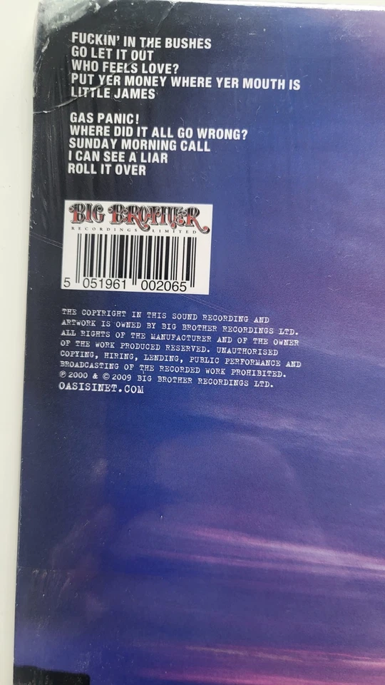 Oasis Standing On The Shoulder Of Giants - Ltd Ed Blue Marble Vinyl Sold Out - Image 4 of 4