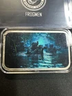 1oz Colorized .999 Silver Art Bar USMC FROGMEN bar