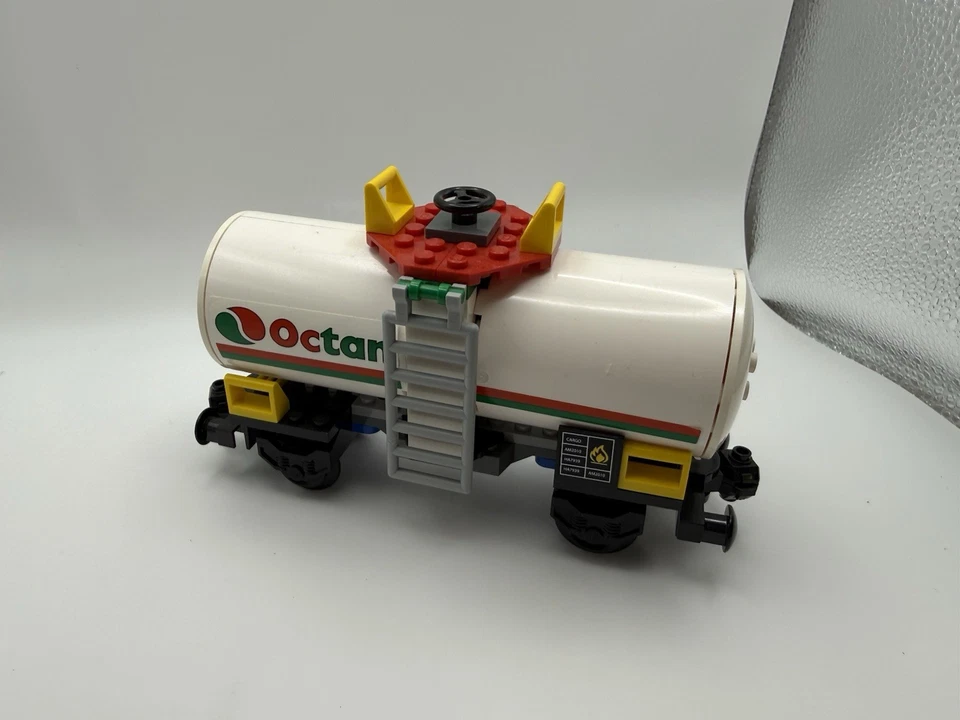 LEGO 7939 Cargo Train Octan Tanker Car Only - Image 2 of 4