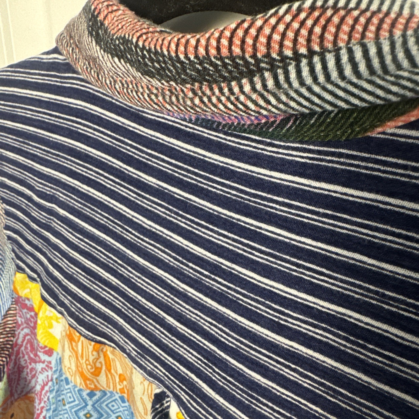 Caleaas Oversized Patchwork Embroidered Boho Blou… - image 8