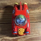 SCHYLLING Toys Futuristic Working Tin Friction Toy Car