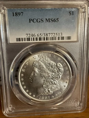 1897 Morgan PCGS MS65 7246.65/38772513