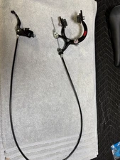 black dia compe mx1000 rear bmx brake set up