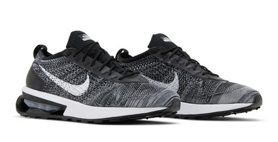 Nike Air Max Flyknit Racer Mens Size 11 Black White Running Shoes Sneakers NEW