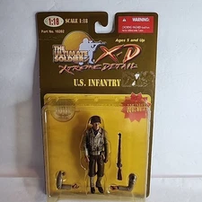 2000 Ultimate Soldier XD MOC 1:18 3.75" WWII US Infantry Figure Xtreme Detail