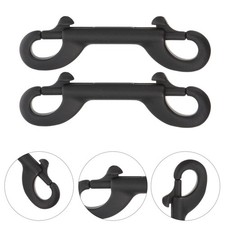 4 Pcs Double Ended Bolt Snap Hook Dog Leash Carabiner Clip Hooks