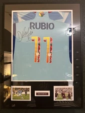 Diego Rubio 2023 Colorado Rapids Autographed Jersey Framed & Authenticated