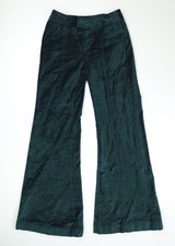 Free People Walk With You Velvet Wide Leg Flare Pants Disco 25" Bell Bottoms