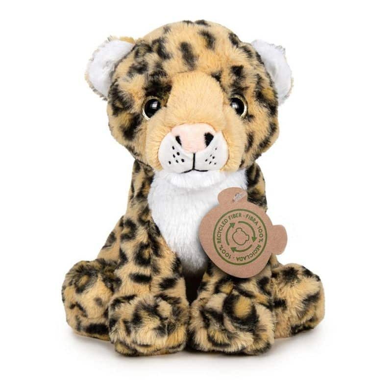 LEOPARD Plüschtier 25 cm Serie Nature Collection Endangered Animals FAMOSA