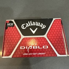 Callaway HX Diablo Tour Golf 12 Balls Total 4 Sleeves NEW Dozen White