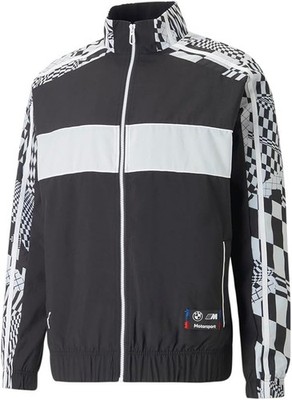 PUMA Men's BMW MMS Statement Jacket Casual Full Zip ~ Black