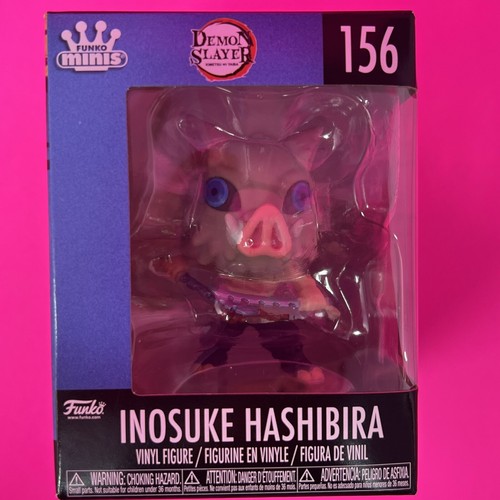Figuras de acción de vinilo exclusivas Funko Minis Demon Slayer- Inosuke Hashibira # 156 - Imagen 7 de 21