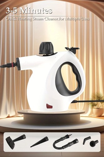 Hand-Multi-Oberflächen-Dampfreiniger unter Druck mit 12-teiligem Reinigungsset - Bild 18 von 19