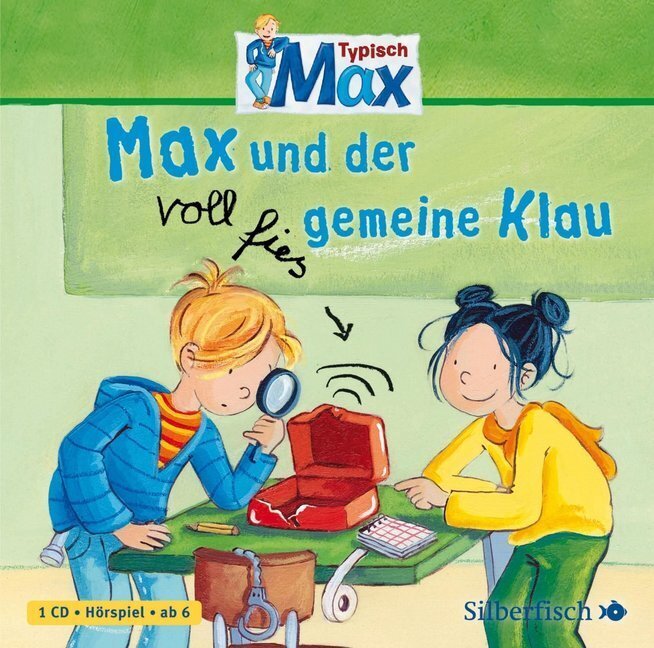 Thumbnail - Typisch Max 1: Max Und Der Voll Fies Gemeine Klau, 1 Audio-cd 1 Cd