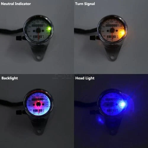 Speedometer Tachometer Gauge Set for Harley XL Sportster 1200 883 US - Image 2 of 4