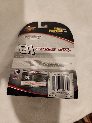 Winner’s Circle #81 DALE EARNHARDT JR. OREO RITZ NEXTEL SCHEDULE 2005 HOOD 1/64 - Picture 2 of 2
