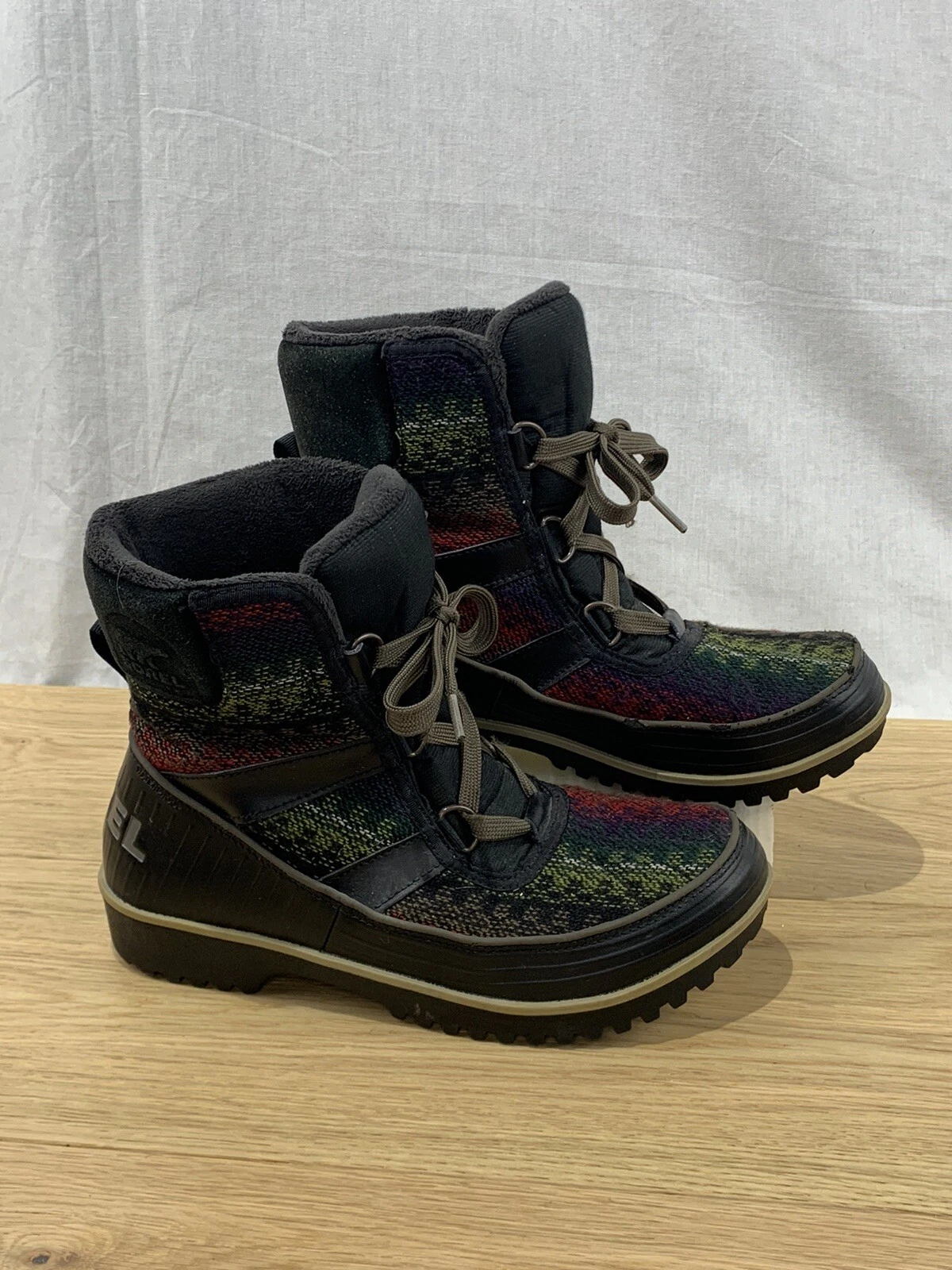 sorel tivoli il winter lace up boots