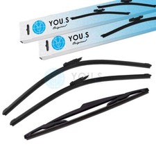 YOU.S Original SCHEIBENWISCHER SET VORNE + HINTEN für VOLVO XC90 I (275) - NEU