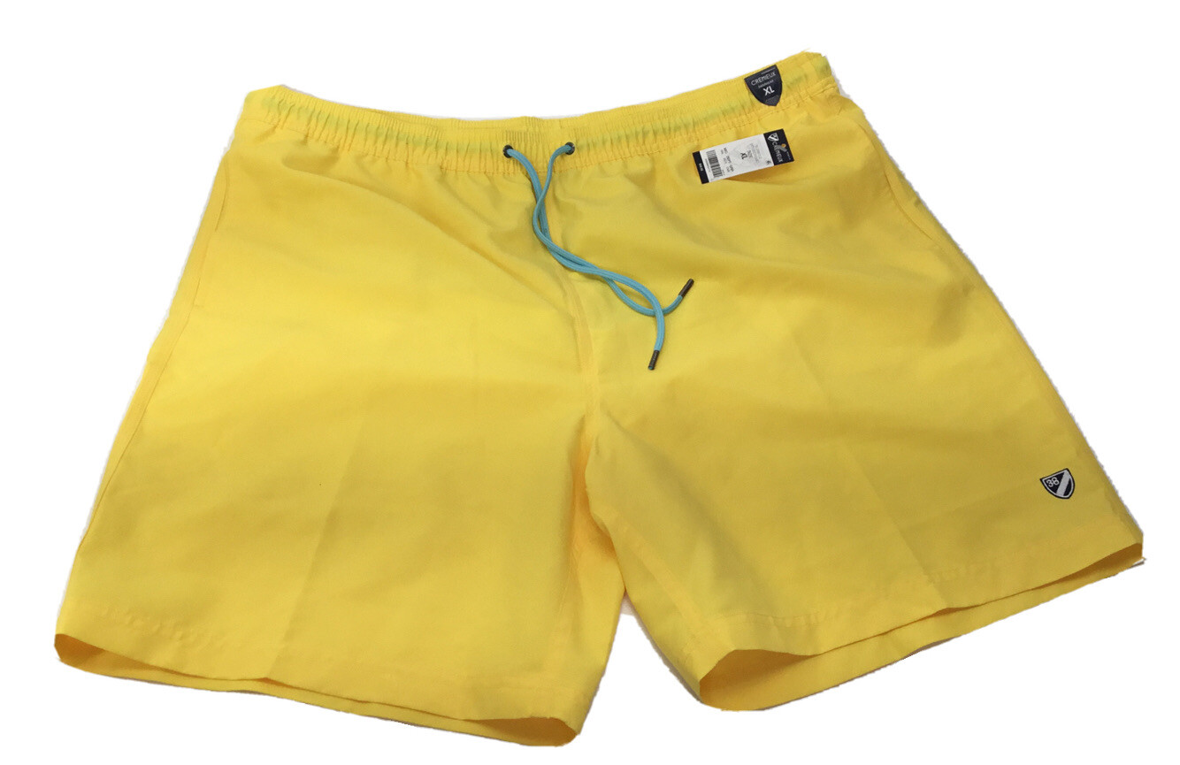 Однотонные плавки Cremieux из полиэстера желтого цвета XL