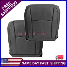 For 2004-09 Lexus RX330 RX350 Front Bottom Replacement Leather Seat Cover Black