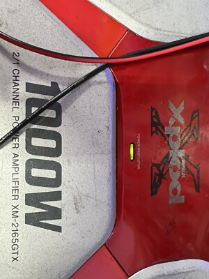 Sony XM-2165GTX 2-Channel 1000w, Old School, Tested Good