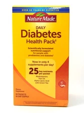 Nature Made Diabetic Health Pack 60 Packets