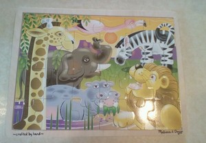 melissa and doug african plains puzzle