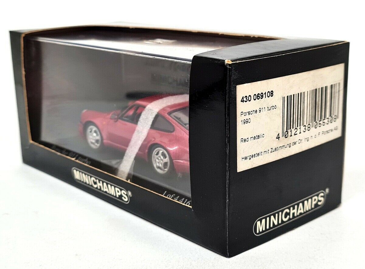ミニチャンプス ポルシェ 1/43 911 (964) ターボ 1990 Amazon | ミニチャンプス 1/43 ポルシェ 911 (964) ターボ 1990